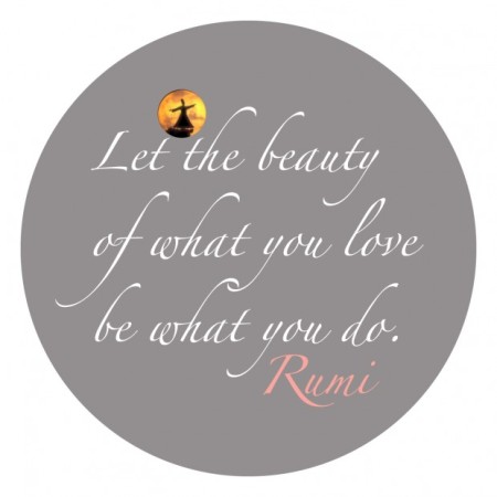 let the beauty-Rumi