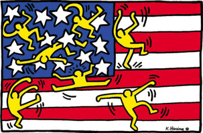 Untitled by Keith Haring  http://www.easyart.com/scripts/zoom/zoom.pl?pid=50059